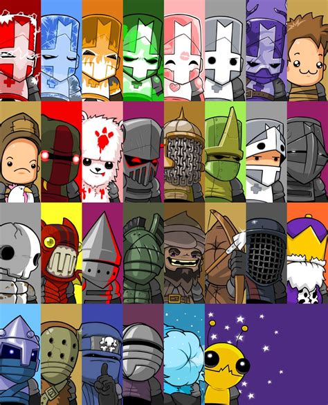 castle crashers characters